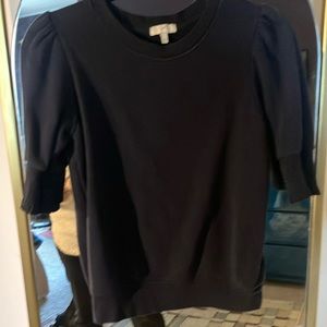 Joie Puffed Sleeve Sweatshirt